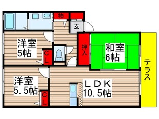 アネックス市川の物件間取画像